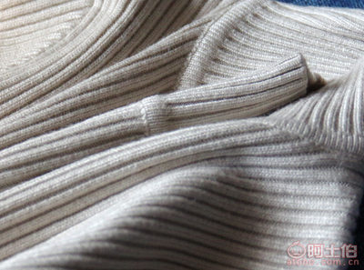 【新款坑條套頭日式針織T恤廠家直銷半高領優雅氣質修身女士針織衫】長沙市開福區專衣服裝廠 - 產品庫