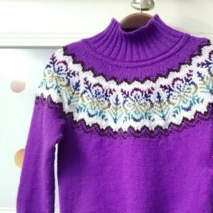 雪花燦 從上往下織兒.-編織人生移動(dòng)門戶